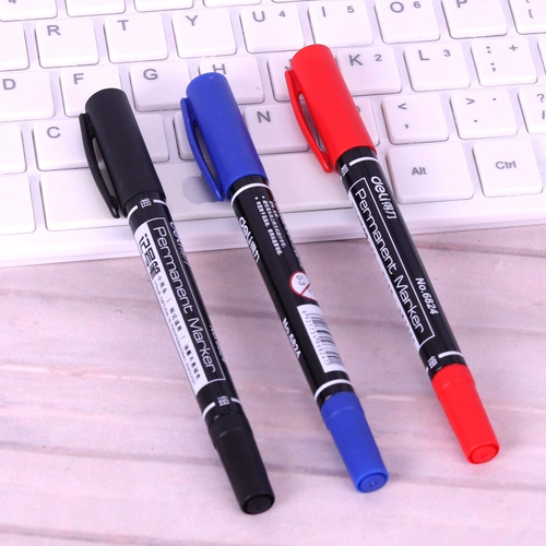 Художественный черный лайнер, детский быстросохнущий водонепроницаемый маркер для школьников, не выцветает