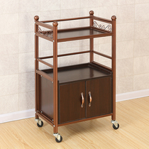 Beauty cart Three-layer beauty salon trolley hairdressing tool cart nail rack medical trolley nail rack medical trolley
