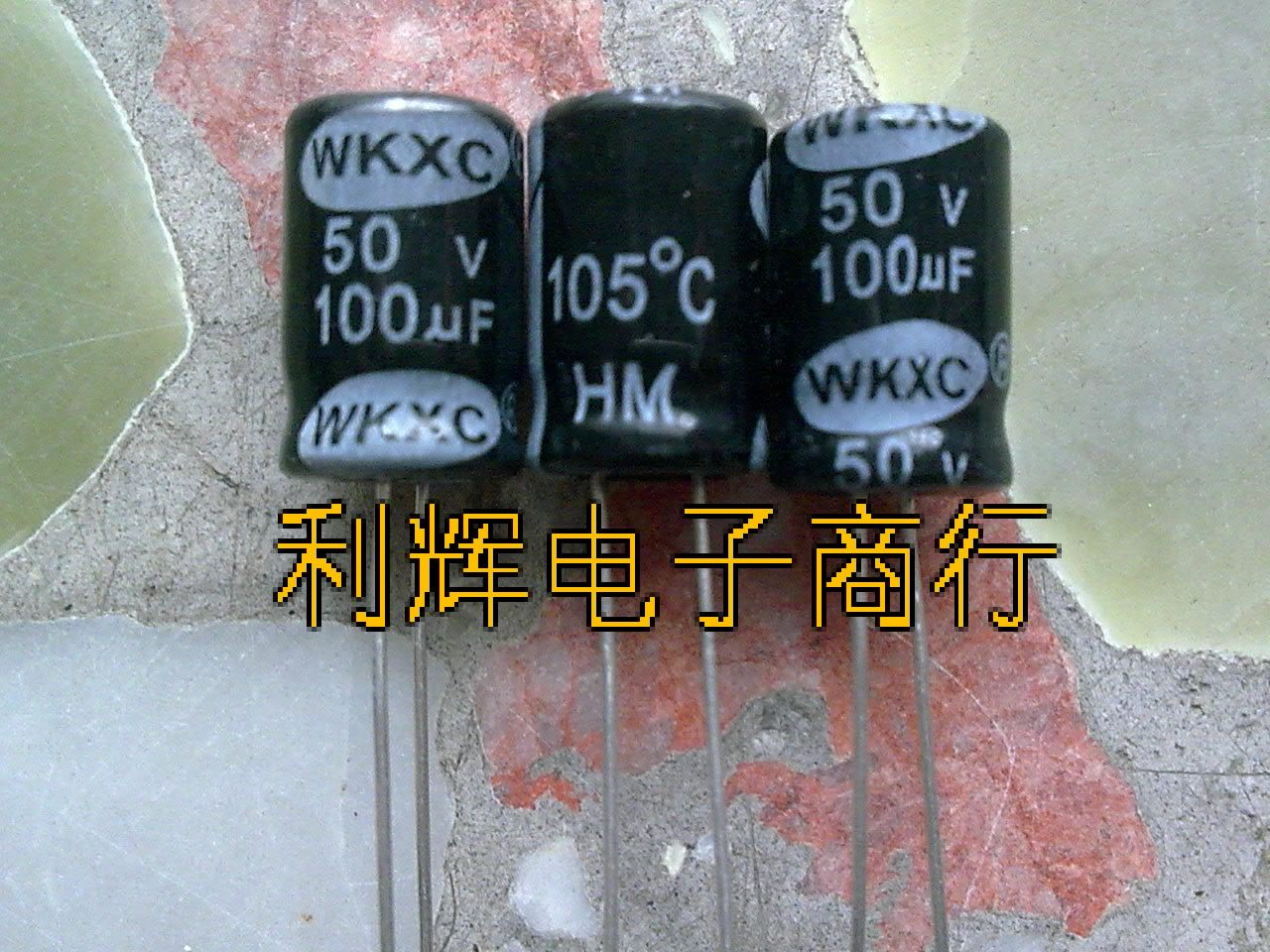 New Original Installed Electrolytic Capacitor 50V100UF