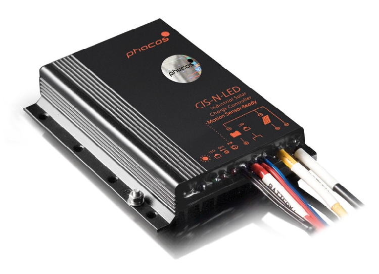 German Phocos Volco street lamp integrated with constant current source solar controller CIS-N-LED 1400