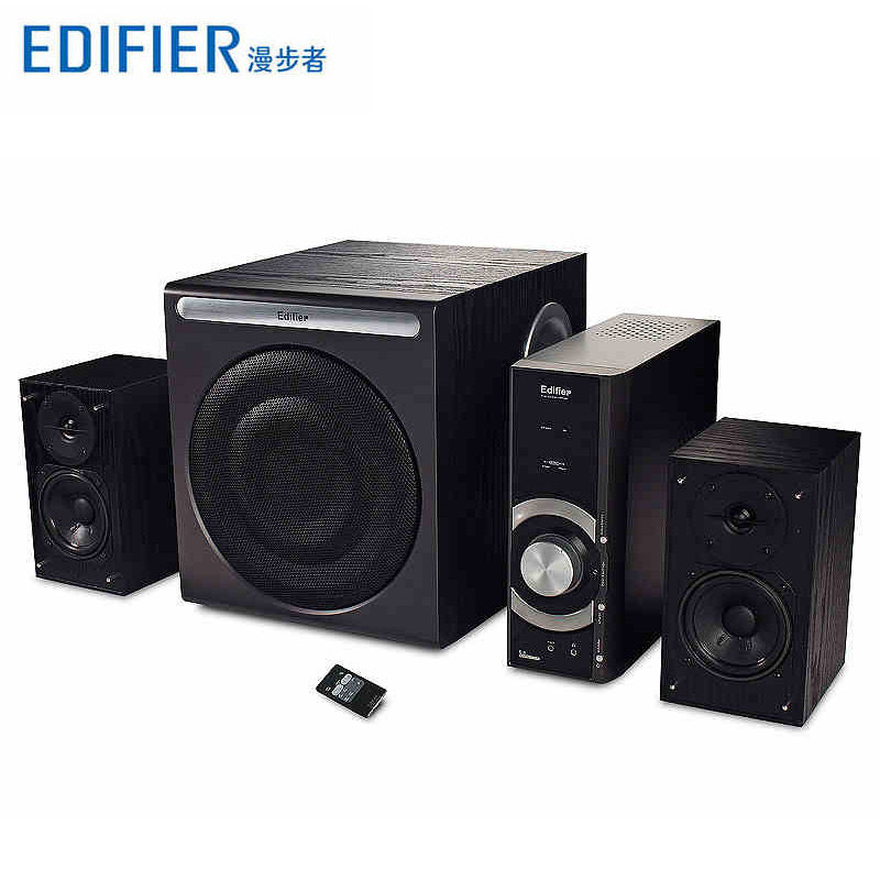 Send Bluetooth EDIFIER stroller C3 notebook desktop computer multimedia 2 1 all wooden home speakers