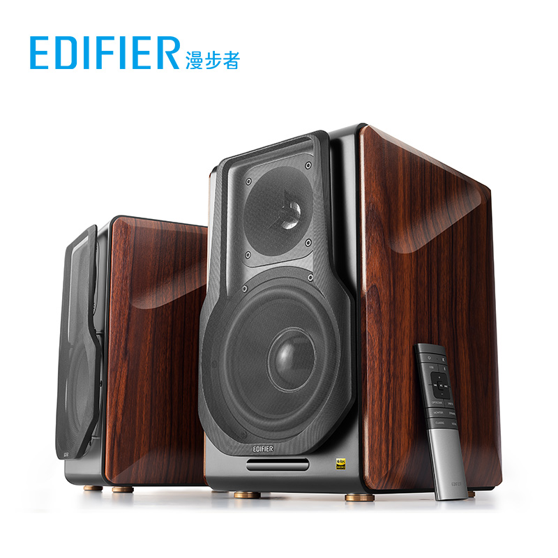 EDIFIER Marwalker S3000 Wireless Bluetooth speaker active 2 0 woody HIFI listening on sound family shadow