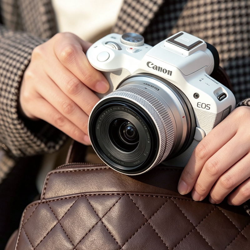 Canon/Canon R50 Entry-Level Travel Mirrorless Camera 4K High-Definition Vlog Half-Frame Student Digital Camera