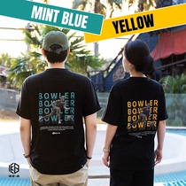 Korean customized IKE-B brand bowling round neck T-shirt sportswear quick-drying fabric available in two colors