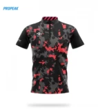 Модель покупок Южной Кореи 2022 Корейская независимая бренда Propeak Propeak Board T -Shirts Sports одежда черная и красная