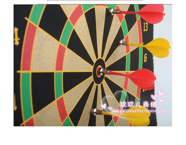 17 inch hai mặt chuyên nghiệp từ phi tiêu mềm mục tiêu 4 giải trí trang trí nhà khuyến mãi - Darts / Table football / Giải trí trong nhà bảng phóng phi tiêu