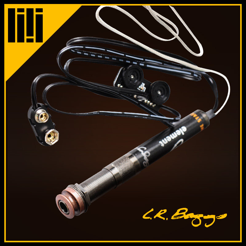 US L R Baggs Element Active VTC Folk Guitar Pickup Dual Adjustment Press Sensation Spot