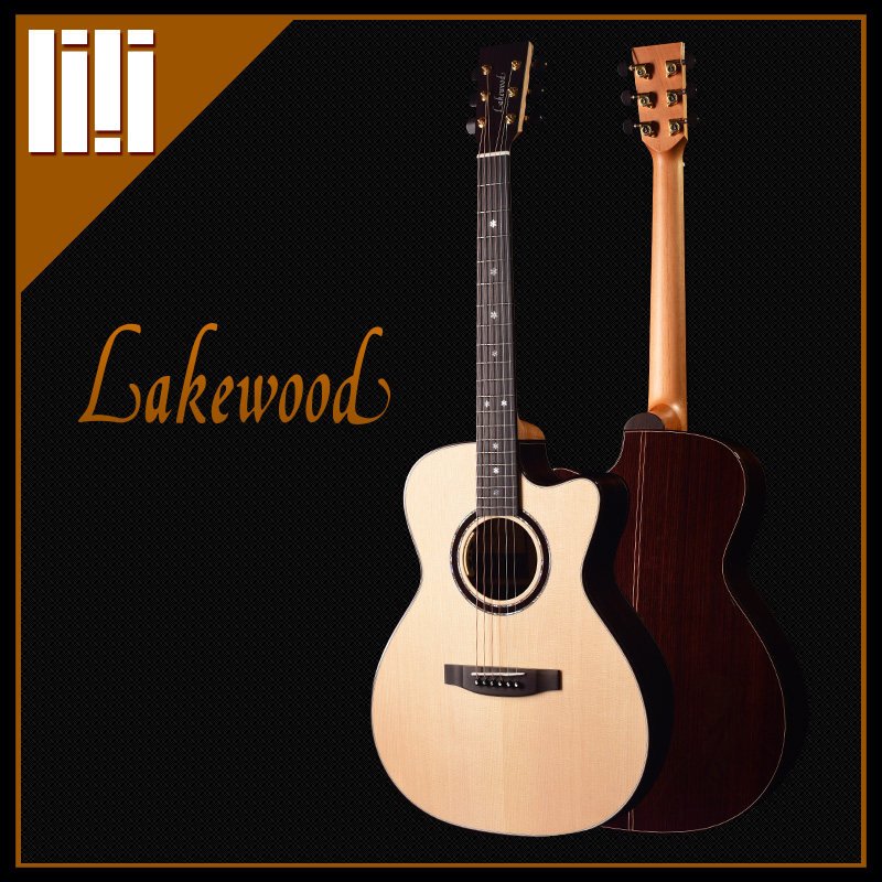 Germany Lakewood Lakewood M-32CP missing corner electric box handmade acoustic folk acoustic guitar spot