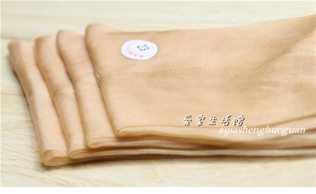 Thương hiệu nylon Peony kiểu cũ vớ giữa và tuổi già lỏng lẻo nylon ngắn mỏng gót chân Kab Kabullong trong ống tất nike chính hãng