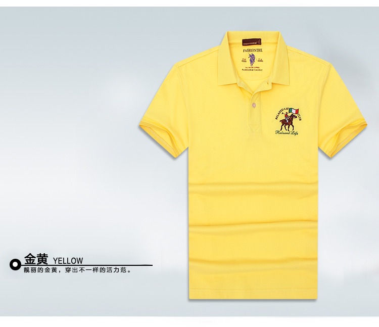 Thương hiệu áo sơ mi nam POLO Paul áo thun ngắn tay Mỹ Áo sơ mi cổ lọ có cổ chữ T quốc tế cỡ lớn thương hiệu cao cấp mùa hè áo thun nam có cổ lacoste