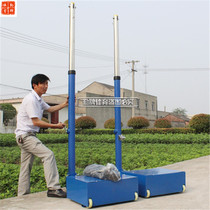 Special new hand lifting competition air volleyball column frame Mobile volleyball column beach volleyball rack