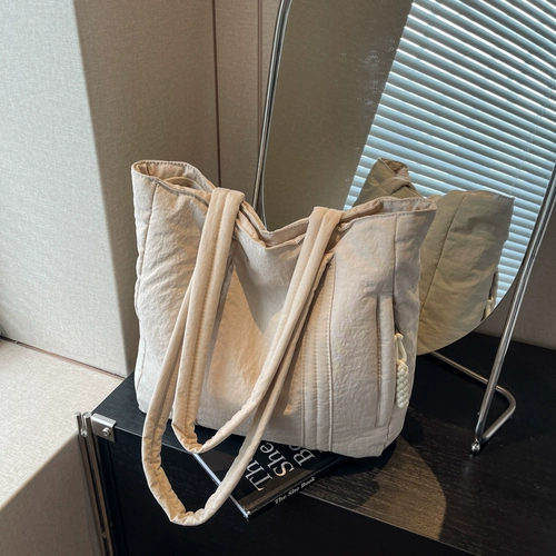 Универсальная вместительная и большая весенняя сумка через плечо, сумка на одно плечо, пуховик, городской стиль