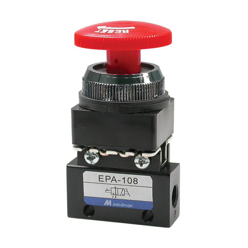 Brand new original Taiwanese gold ware MINDMAN machinery valve EPA-108RA EPA-108RA RESET