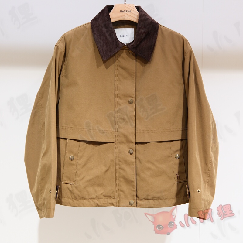 Hazzys Haggis 2026 Autumn Women's Casual Top Jacket Outdoor Versatile Coat Asvsu0Dcu06