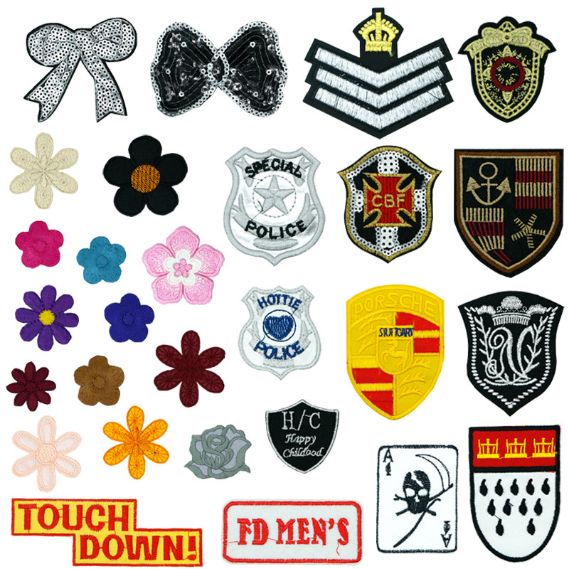 Flower cloth cloth patch patch patch patch clothesrubber embroidery pattern bed liner patch subsidy diy