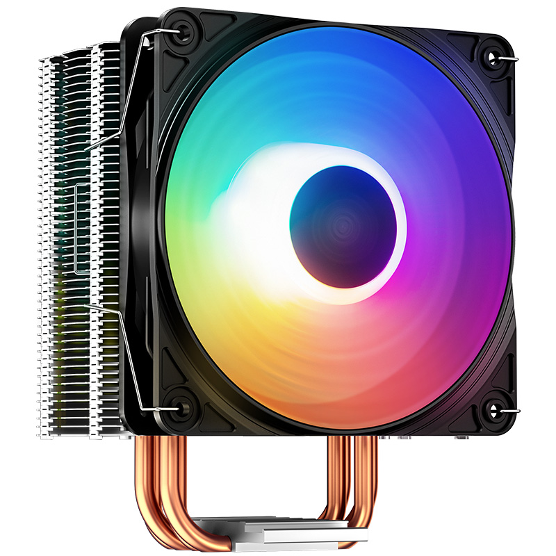Kyushu Wind God Bice 400 Magic Color CPU Radiator Host Fan Copper Pipe 1155 Mute Amd Desktop Computer