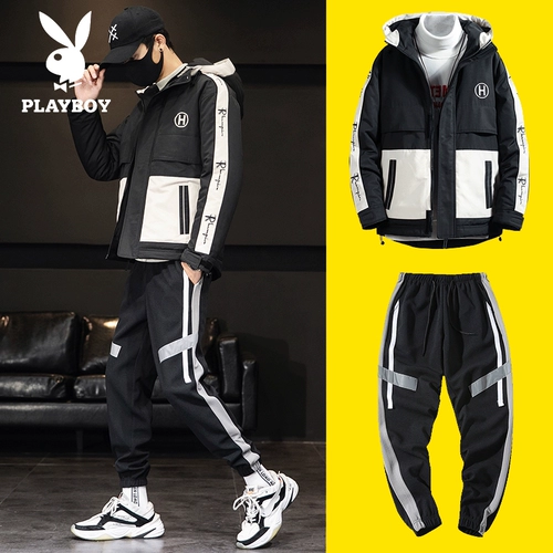 Playboy, куртка, пуховик с пухом, осенний демисезонный комплект, 2019