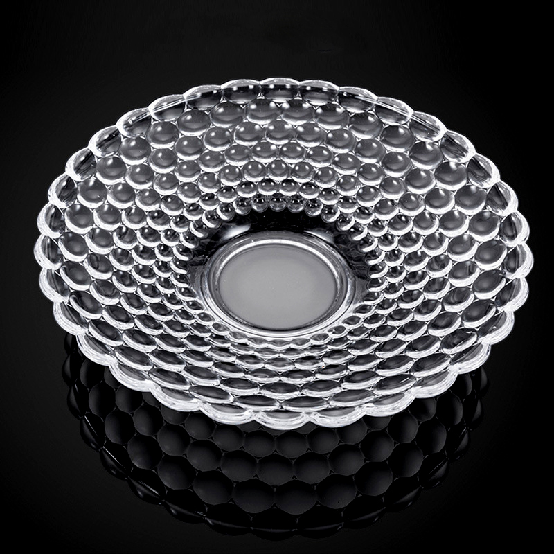 European-Style Fruit Plate, Large Crystal Glass, Living Room, Home Coffee Table, Candy, Snacks, Dried Fruit Plate, Ktv, Modern Creative European-Style Fruit Plate, Large Crystal Glass, Living Room, Home Coffee Table, Candy, Snacks, Dried Fruit Plate, Ktv, Modern Creative