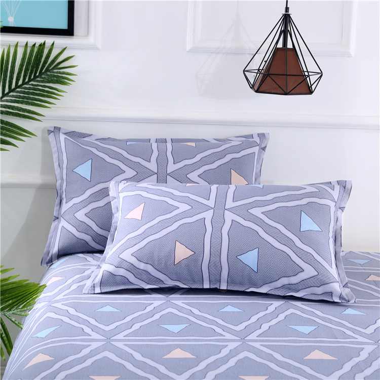 Gối bông cặp gối đơn in vỏ gối đơn ký túc xá sinh viên 100% cotton 48 * 74 vải - Gối trường hợp gối chống giật mình