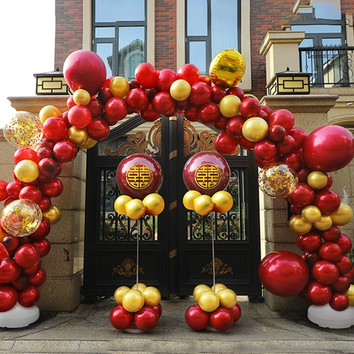 Balloon Arch Wedding Wedding Road Set Set Wedding Live оборудование для оборудования и украшения на открытом воздухе свадебные товары