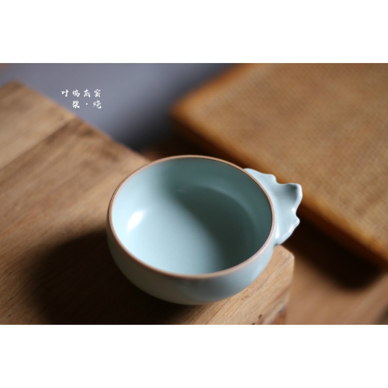 Longquan Ceramics Linsong Kungfu Tea Cup Master Cup Ceramic Cup Tea Cup Song-type Tea Cup