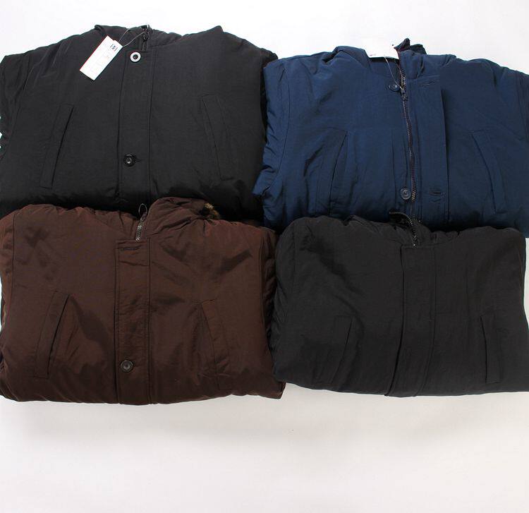 Men's clothing Foreign trade exports Europe and America Original single H458 windproof and cold-proof outdoor cotton padded jacket large size