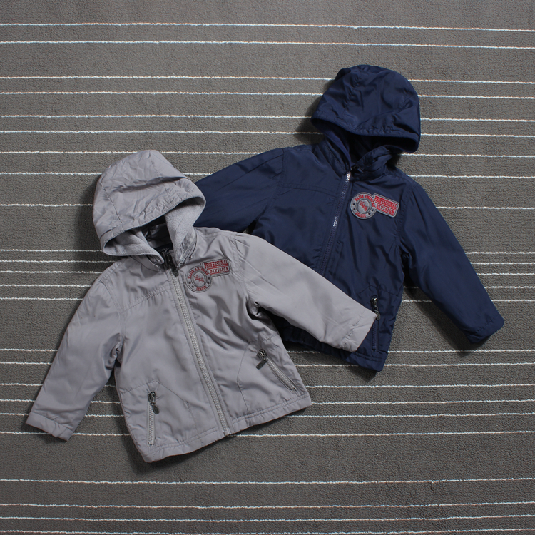 Foreign trade export original single children's clothing cardigan jacket thin cotton padded jacket autumn and winter children's clothing