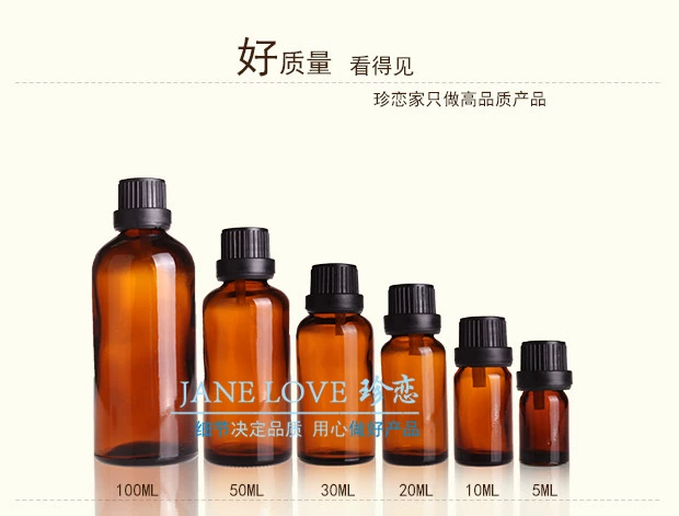 Essential Oil Mall Công cụ trộn Chai tinh dầu có nắp lớn Cắm bên trong Tinh dầu Chai rỗng Chai 100ml - Tinh dầu điều trị tinh dầu tràm gió