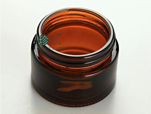 Стеклянный крем, баночка для крема, бутылка, косметическая упаковка, 50г