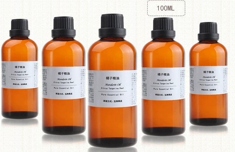 Jane yêu lạnh ép cam cam tinh dầu Nhập khẩu nguyên chất tinh dầu thơm tự nhiên massage đẹp 100ml - Tinh dầu điều trị