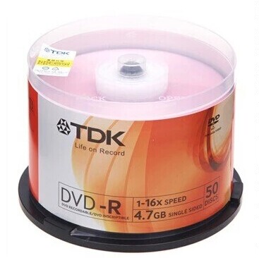 Special Offer Tdk Optical Discs Dvd Burning Discs 16X Dvd+ -R 4.7g Blank Dvd Discs 50 Pieces in a Box Special Offer Tdk Optical Discs Dvd Burning Discs 16X Dvd+ -R 4.7g Blank Dvd Discs 50 Pieces in a Box