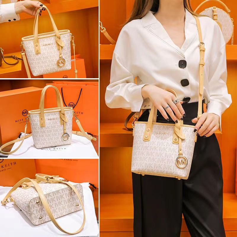 2026 New Mk Fashion Women's Bag Versatile Shoulder Crossbody Tote Handbag Bucket Bag Small Bag