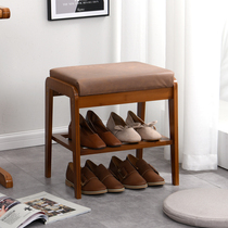 Stool Chair Home Stackable Thickening Living Room Dining Room Dining Table Bench Square Bench Brief Nordic High Bench Tech Bout