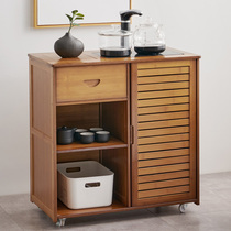 Home Mobile Tea Water Cabinet Small Tea Desk Office Tea Side Cabinet Tea Set Tea Containing Cabinet Burning Water Tea Integrated