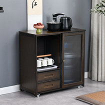 Living room sofa tea edge a few mobile tea table Home small tea desk Boiling Water Pot Tea Utiliti tea Several boiled tea cabinets integrated