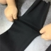 Mùa thu mặc quần legging nữ 2017 mùa thu đen bút chì thô quần Hàn Quốc phiên bản eo cao là quần lửng quần tây công sở Khởi động cắt