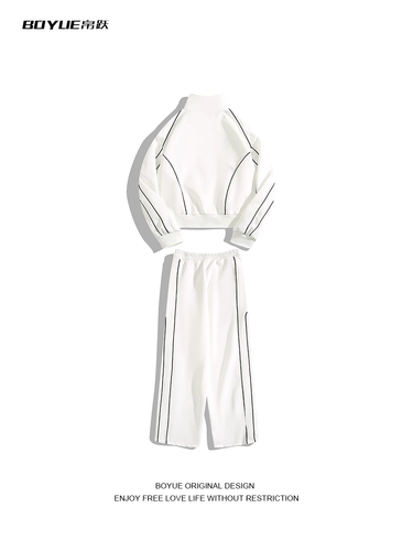 Дорожный спортивный комплект для отдыха, куртка, штаны, в американском стиле