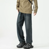 Ретро джинсы в стиле хип-хоп, штаны, в американском стиле, свободный крой