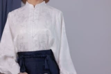 五五年 Оригинальный Hanfu (зеленый цветочный язык) Новый китайский стиль 2023 года с оболочкой для юбки на лошади.