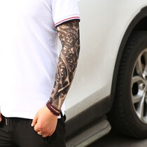 Tattoo sleeve sleeve Mens flower arm sunscreen sleeve Sleeve Tattoo ice hand sleeve Summer riding arm sleeve Female driving arm sleeve