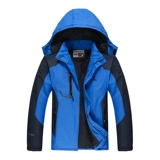 Зимняя флисовая водонепроницаемая куртка для работы, дорожный пуховик, рабочая одежда, увеличенная толщина