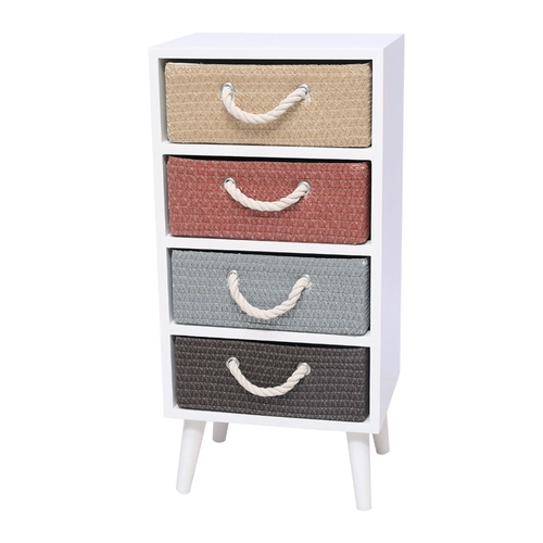 Северная и американская спальня с четырьмя шкафами шкафа шкафа для хранения сплошной древесины Простой современный комбинированный шкаф