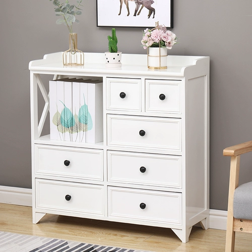 Северная сплошная древесина интегрированная шкаф для еды, шкаф гостиной