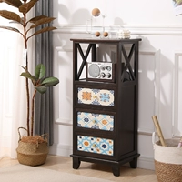 Персиковый, окрашенный, 40×30×92см