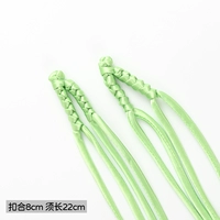 Длинная хвоста, чонсамская пряжка [светло -зеленый] 2/сумка