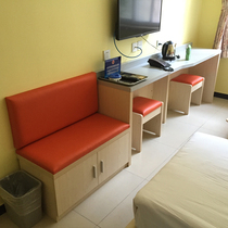 Hotel-style city convenient furniture full set rental house table hotel soft bag luggage cabinet TV cabinet