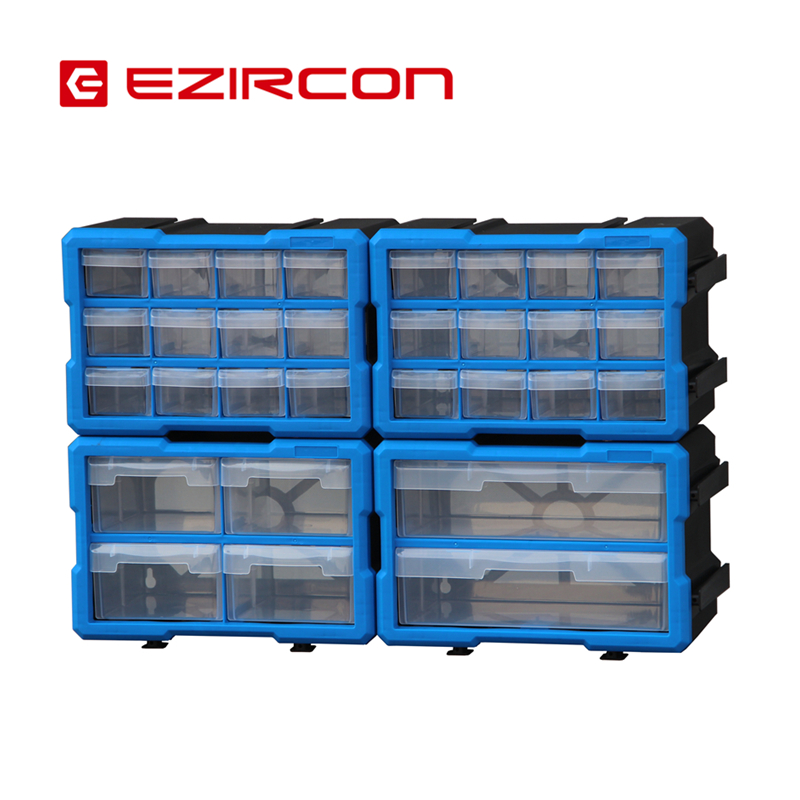 Combined parts boxParts boxBuilding block storage boxOrganization boxToolboxPlastic drawer can be wall-mounted