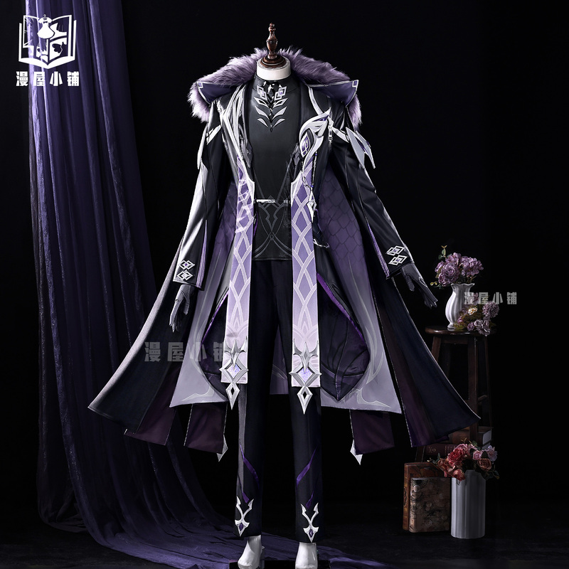 Manga House Shop Genshin Impact Cosplay Costume Rich Man Pantaloni Cosplay Anime Game Role-Playing Costume C Suit Manga House Shop Genshin Impact Cosplay Costume Rich Man Pantaloni Cosplay Anime Game Role-Playing Costume C Suit