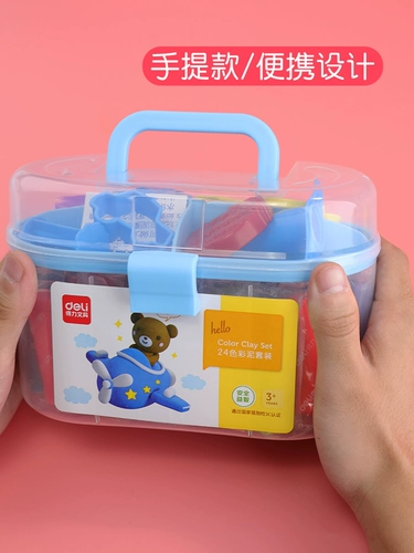 Пластилин для раннего возраста, детская глина, безопасная игрушка для детского сада, 24 цветов