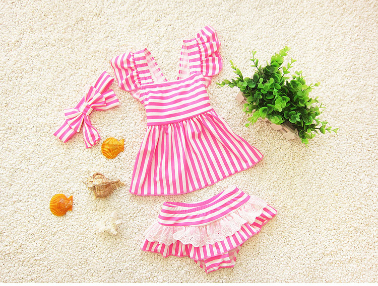 Đồ bơi cho trẻ em Đồ bơi bé gái Hàn Quốc Đồ bơi cho trẻ em Váy công chúa cho trẻ em 1-3-4 tuổi Cô gái Đồ bơi trẻ em áo tắm cho bé